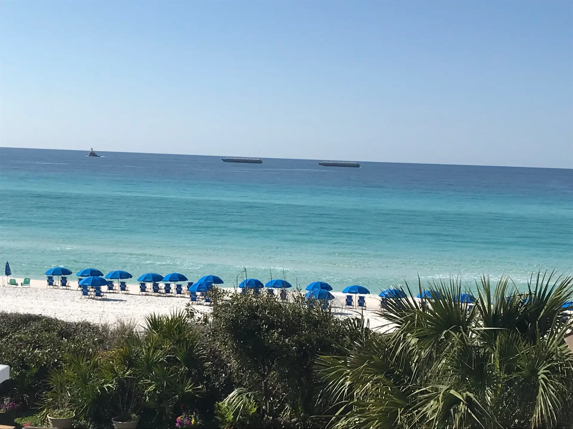 Gulf View from Bud and Alley's in Seaside FL on HWY 30A